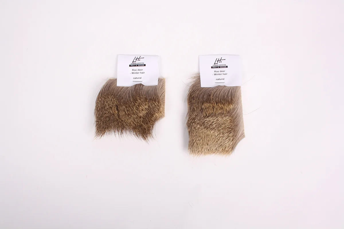 Bodyhair 10 x 10 cm / Roe Deer - Winter