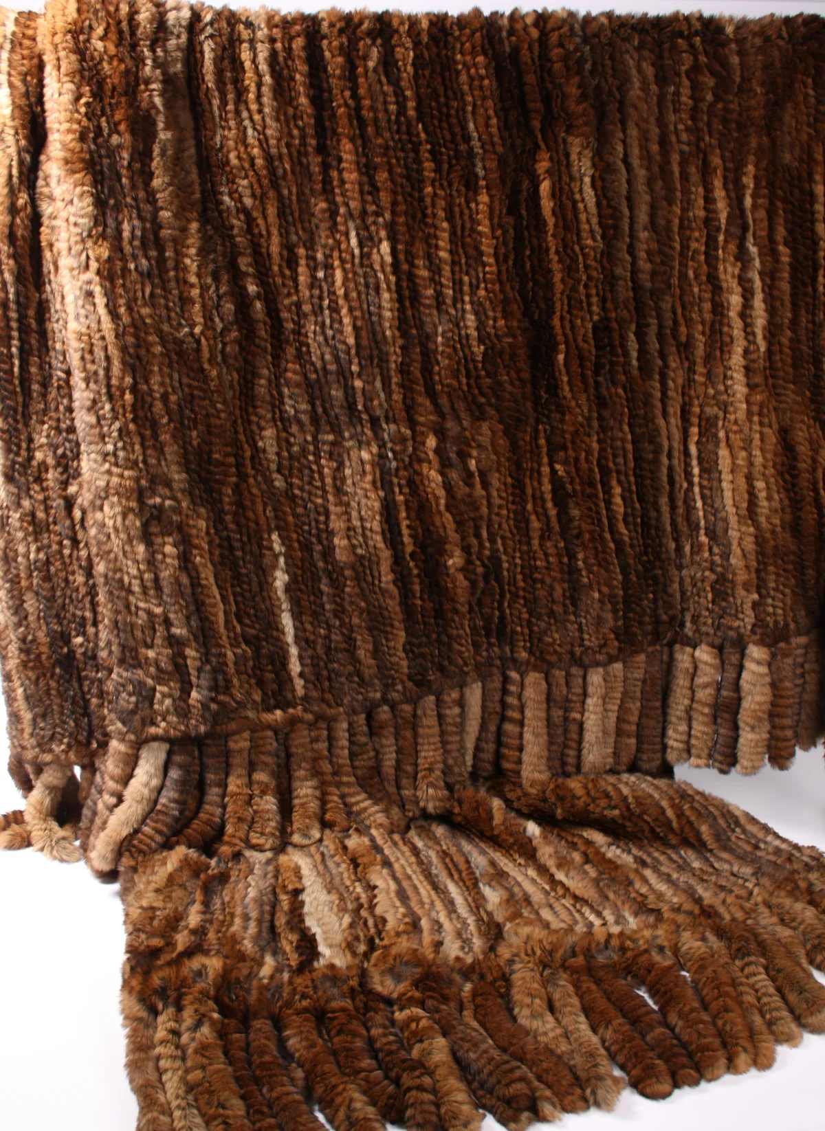 Gestrickte Decke Castor