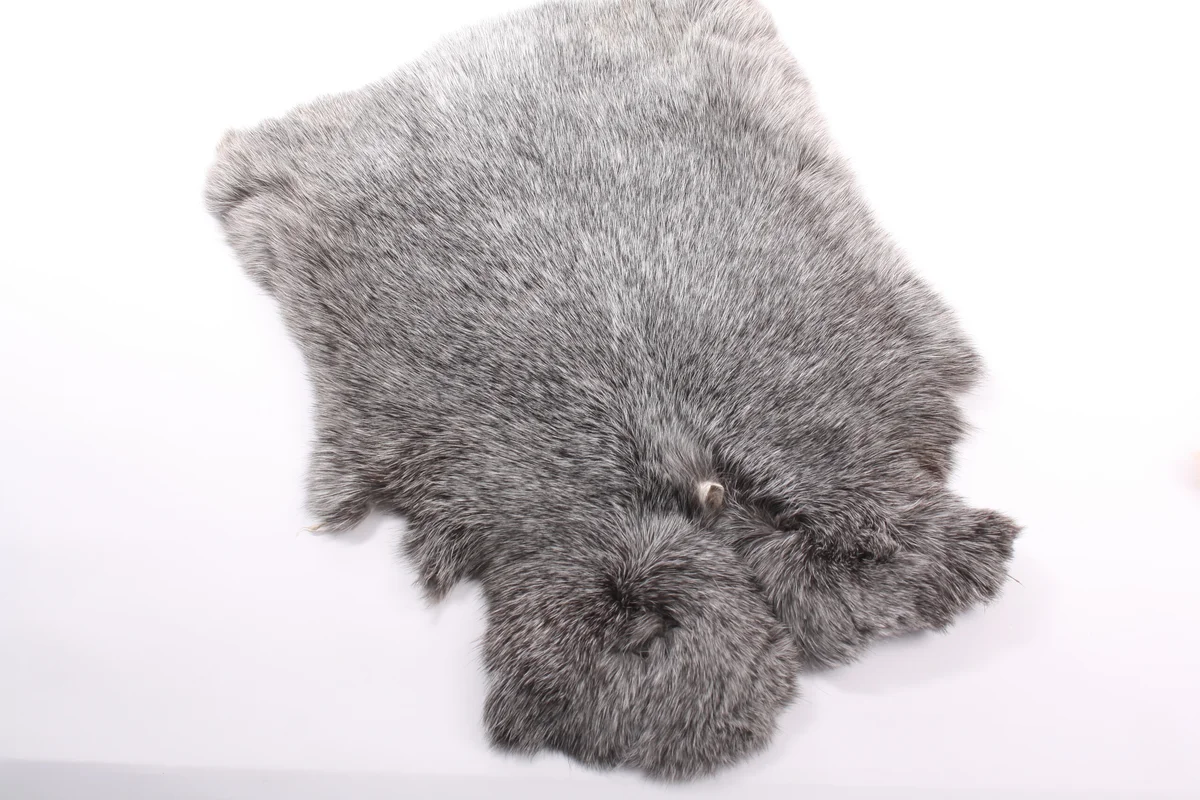 Kanin Felle Natur Silber, Bild 1 von 2